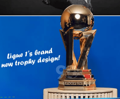 Thiết kế cúp Ligue 1 mới